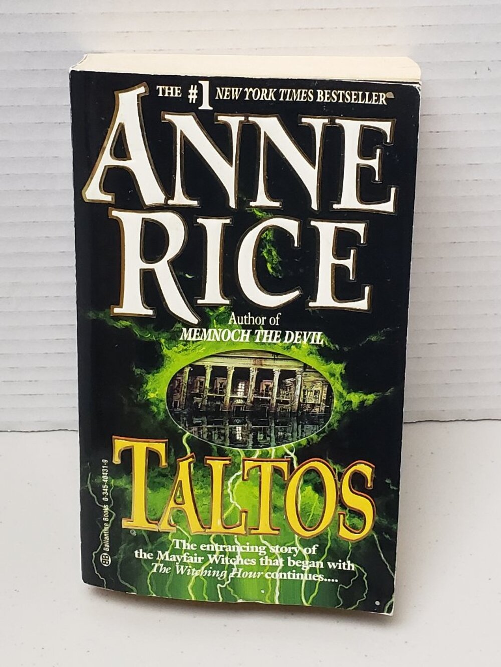 Anne Rice Book Taltos